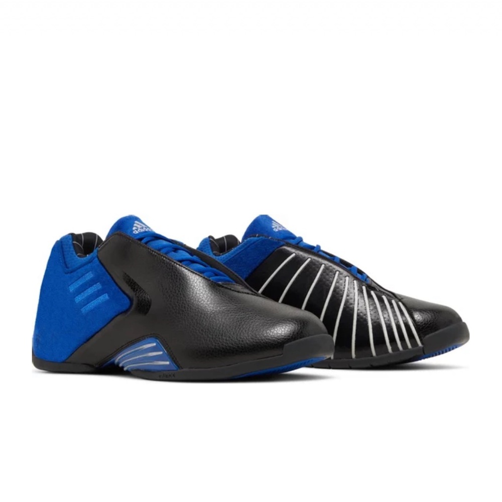 NWT, Adidas TMac 3 Restomod, black & royal blue, size 7